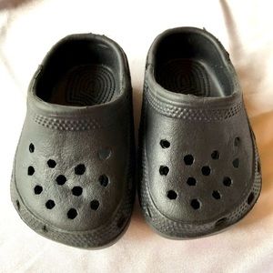 No Brand Black Slip On Infant Foam Sandals-Size 3